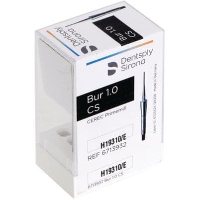 CEREC Primemill C5 CS Milling Bur, 1.0 mm, for Zirconia and PMMA, 3/Pkg thumbnail 9