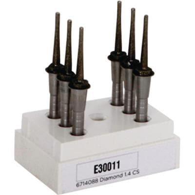 CEREC Primemill Diamond Milling Bur, 1.4 mm, CS, 6/Pkg thumbnail 10