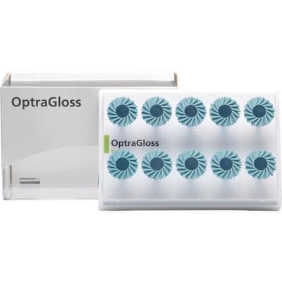 OptraGloss Refill Spiral Wheel HP, Light Blue, High-Gloss Polisher, 10/Pk, 721094AN thumbnail 9