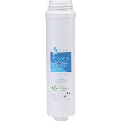 Sterisil G5 Stage 5 EPA-Registered Microbiological Cartridge, 7,000L Capacity, Replacement for Sterisil G5 Dental Water Purification System, 1/Pkg thumbnail 2