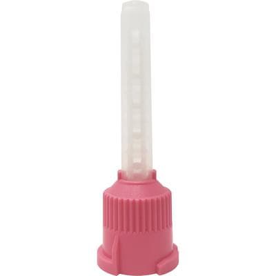 Defend T-Mix Mixing Tips, Short T-Style, 5.4 mm, Pink, 48/Pk, VP-8106T thumbnail 7