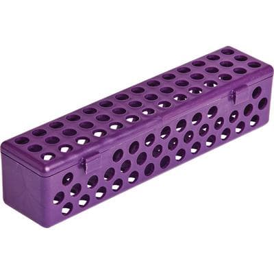 Zirc Steri-Container Standard, Plum, 8-1/8" x 1-7/8" x 1-7/8", Holds 10-14 Instruments, 50Z900E thumbnail 12