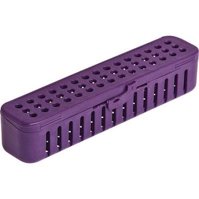 Zirc Compact Steri-Container, Plum, 7-1/8" x 1-1/2" x 1-1/2", Holds 8-12 Instruments, 50Z905-E thumbnail 5
