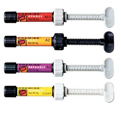 Premise Universal Nanofilled Composite Restorative, Opaque A3, 4 g Syringe Refill, 32636 thumbnail 10