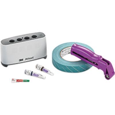 3M Attest Mini Auto-Reader Starter Kit, 490MKIT — Includes 490M Reader, 100x 1492VS Biological Indicators, 1000x 1243B Integrators, 10 Rolls 1355-24MM Tape thumbnail 7