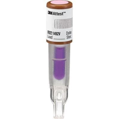 3M Attest Super Rapid Readout Steam Biological Indicator 1492V, Brown Cap, 24-Minute, 50/Box thumbnail 20