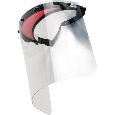 SS White Replacement Face Shield, Standard Width 317 mm, Clear, 10/Pk thumbnail 4
