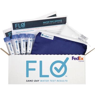 ProEdge Flo Mail-In Water Test Kit, 8 Specimen Vials with Overnight Mailing Label, 90801 thumbnail 10