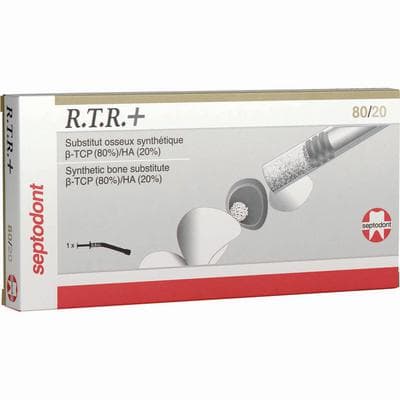 Septodont RTR+ 40/60 Synthetic Biphasic Bone Grafting Material, 40% β-Tricalcium Phosphate / 60% Hydroxyapatite, 0.5cc Syringe, 01-S0540 thumbnail 11