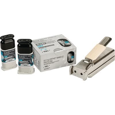 GC Fuji Ortho Band LC Automix Starter Kit, Light-Cured Resin-Reinforced Glass Ionomer Orthodontic Band Cement, Blue, 2 x 7.2 mL Cartridges, 439470 thumbnail 25