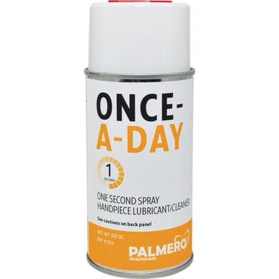 Once-A-Day One Second Spray Handpiece Lubricant/Cleaner, 8.8 oz Aerosol Can with Extension Tube, 702 thumbnail 13