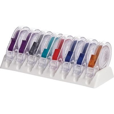 Zirc E-Z ID Tape System, Jewel Color Assortment, 8 Rolls of 3 ft x 1/4", Autoclavable, 70Z315 thumbnail 11