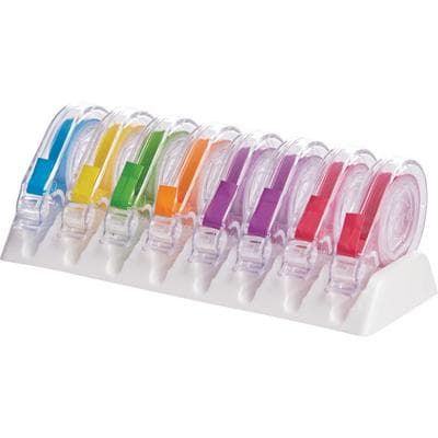 Zirc E-Z ID Tape System, Vibrant Assorted Colors, 8 Rolls of 3 ft x 1/4 in, Autoclavable, 70Z310 thumbnail 15