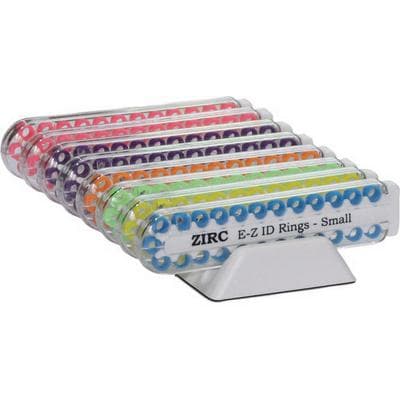 Zirc E-Z ID Instrument Rings, Small 1/8" Assorted Neon, 200/Pk, 70Z110 thumbnail 12