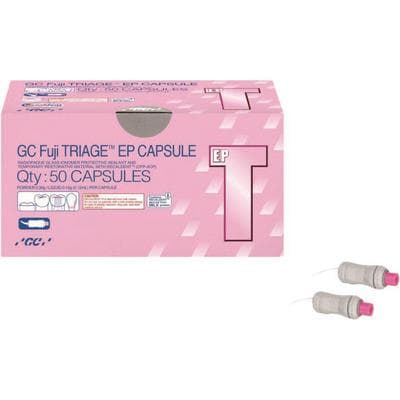 GC Fuji TRIAGE EP Pink Glass Ionomer Pit & Fissure Sealant Capsules, 0.30g Powder/0.15g Liquid, 50/Box, 013604 thumbnail 11