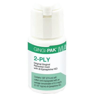 Gingi-Pak MAX Original Retraction Cord with Epinephrine, 2-Ply, 108" per Bottle, 10120M thumbnail 18