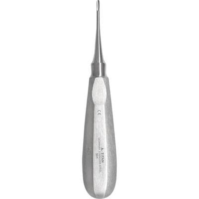 A. Titan Instruments #301 Small Straight Surgical Elevator, 2.5mm Tip, Stainless Steel, 1/Pk thumbnail 8