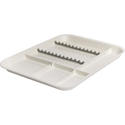 Zirc B-Lok Divided Setup Tray, White, Size B (Ritter), 13-3/8" x 9-5/8" x 7/8", 20Z451A thumbnail 10