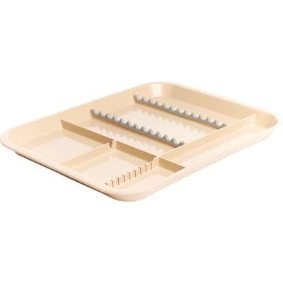 Zirc B-Lok Divided Setup Tray, Size B (Ritter), Beige, 13-3/8" x 9-5/8" x 7/8", 20Z451-G thumbnail 8