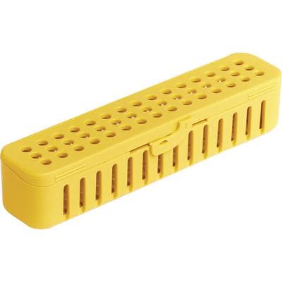 Zirc Compact Steri-Container, Neon Yellow, 7-1/8" x 1-1/2" x 1-1/2", 50Z905-O thumbnail 8