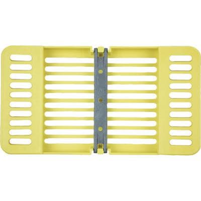 Zirc Compact Instrument Cassette, Neon Yellow, Holds 8 Instruments, 7-1/8" x 3-7/8" x 5/8", 50Z915O thumbnail 8