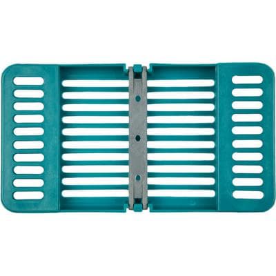 Zirc Compact Instrument Cassette, Teal, Holds 8 Instruments (11 with Optional Support), 7-1/8" x 3-7/8" x 5/8", 50Z915J thumbnail 14