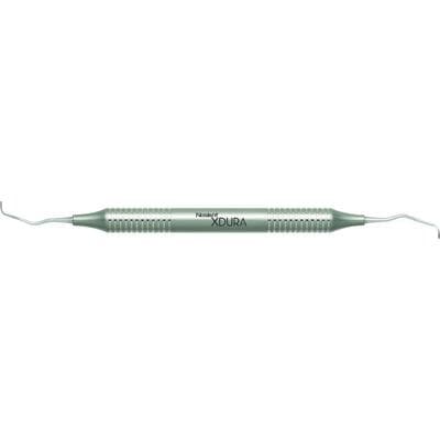 Nordent XDURA Universal Curette, Langer #1-2, Double-Ended, DuraLite Round Handle, Stainless Steel, RENSLN1-2 thumbnail 3