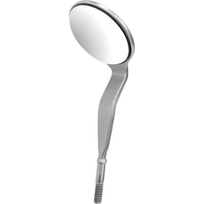 Hu-Friedy Cone Socket Front Surface Mouth Mirror, Double-Sided, #5 Rhodium-Coated, 24 mm, 3/Pk, MIR5DS/3 thumbnail 17