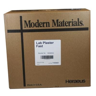Modern Materials Lab Plaster, Fast Set, Type II, White, 45 lb Box, 50048552 thumbnail 11