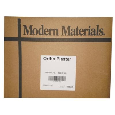 Modern Materials Snow White Orthodontic Plaster, Type II, 45 lb Box, 50048180 thumbnail 11