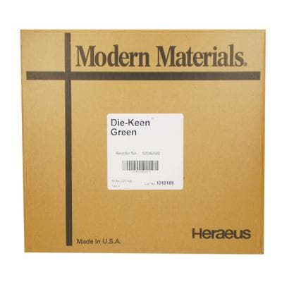 Kulzer Die-Keen Type V Die Stone, Green, 45 lb Box, 50046580 thumbnail 10
