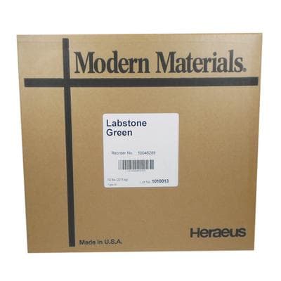 Kulzer Modern Materials Labstone All-Purpose Model Stone, Type III, Green, 45 lb Box, 50046288 thumbnail 10