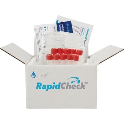 RapidCheck 24-Hour Mail-In Waterline Test Kit, 4 Vials, Includes Return Shipping Label - RapidCheck™ 24-Hour Mail-In Waterline Test Kit - 4 Vials - Image 1