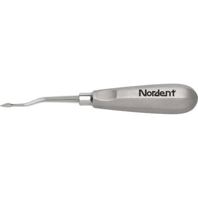 Nordent Bernard Offset Straight Surgical Elevator, Single End, #63, #201 Handle, Stainless Steel, EB63 thumbnail 6
