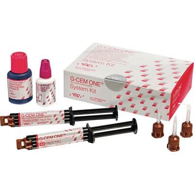 G-CEM One Universal Self-Adhesive Resin Cement System Kit, A2 & Translucent, 2 x 4.6 g Syringes, 013672 thumbnail 21