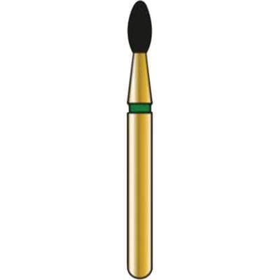 Alpen® Multi-Use Diamond Bur, FG #379 Football, 2.3mm Diameter, 5.0mm Length, Coarse Grit, 50/Pkg thumbnail 3