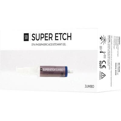 Super Etch Etching Gel, 37% Phosphoric Acid, Jumbo Syringe, 25 ml, High Viscosity, Blue, 2/Pk, 8100059 thumbnail 23