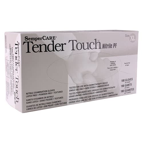 Sempermed Tender Touch Nitrile Exam Gloves, Powder-Free, Textured, X-Large, Violet, 180/Box, TTNF205 thumbnail 11