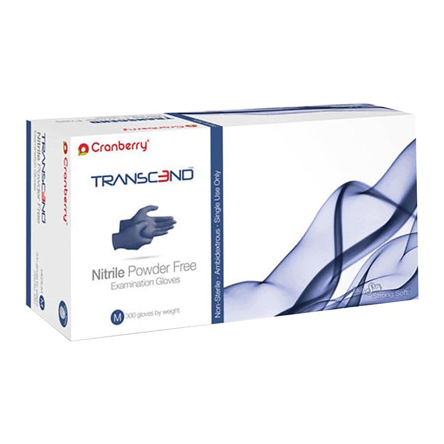 Transcend Nitrile Powder-Free Exam Gloves, X-Small, Matte Blue, 300/Box, CR3365 thumbnail 13