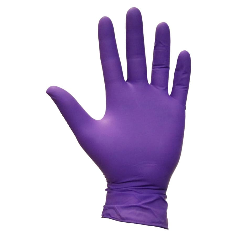 Halyard Purple Nitrile Sterile Exam Gloves, Powder-Free, Small, 50 Pairs/Box, 55091 thumbnail 4