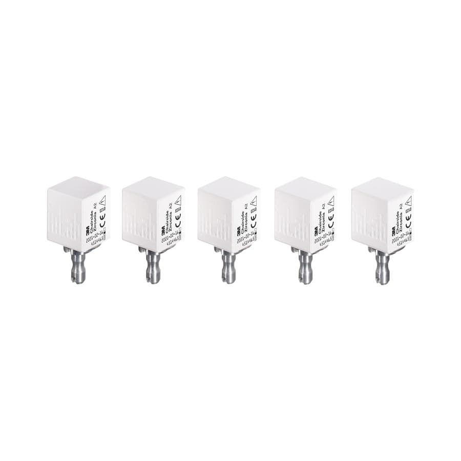 Solventum (3M) Chairside Zirconia Crown Block Refill for CEREC, Shade A2, 20 mm, 5/Pkg, 69942 thumbnail 11