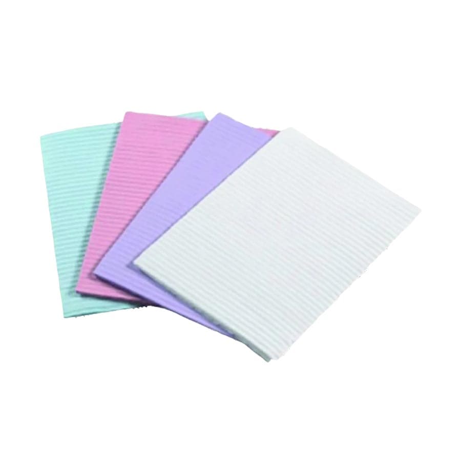 Sani-Tab® Chain-Free® Patient Towel, 2-Ply Tissue/1-Ply Poly, 13" x 19", Lavender, 400/Case, WEXLVT thumbnail 8