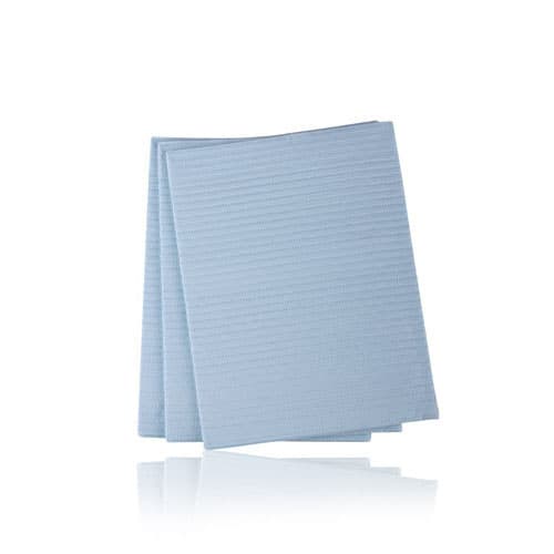 Crosstex PolyBack Patient Towels, 3-Ply Paper/1-Ply Poly, White, 13" x 19", 500/Case, WPXWH thumbnail 8