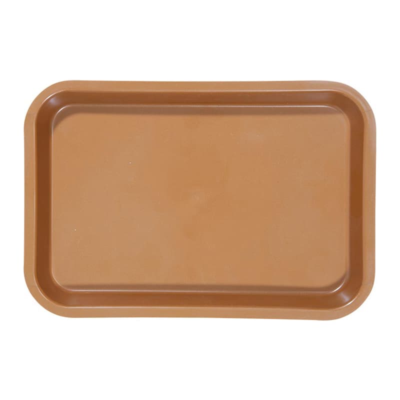 Zirc Mini Tray, Flat, Copper, 9-3/8" x 6-3/8" x 7/8", F-Size, 20Z101-U thumbnail 3
