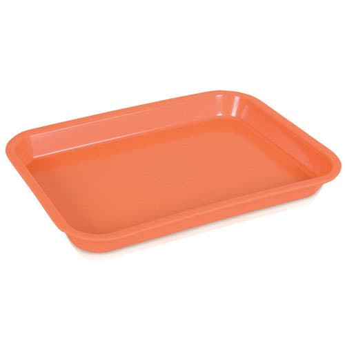 Zirc Mini Flat Set-Up Tray, Neon Blue, 9-3/8" x 6-3/8" x 7/8", F-Size, 20Z101N thumbnail 7