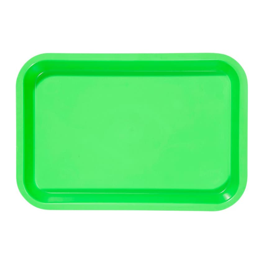 Zirc Mini Tray, Neon Green, 9-3/8" x 6-3/8" x 7/8", F-Size, 20Z101-P thumbnail 6
