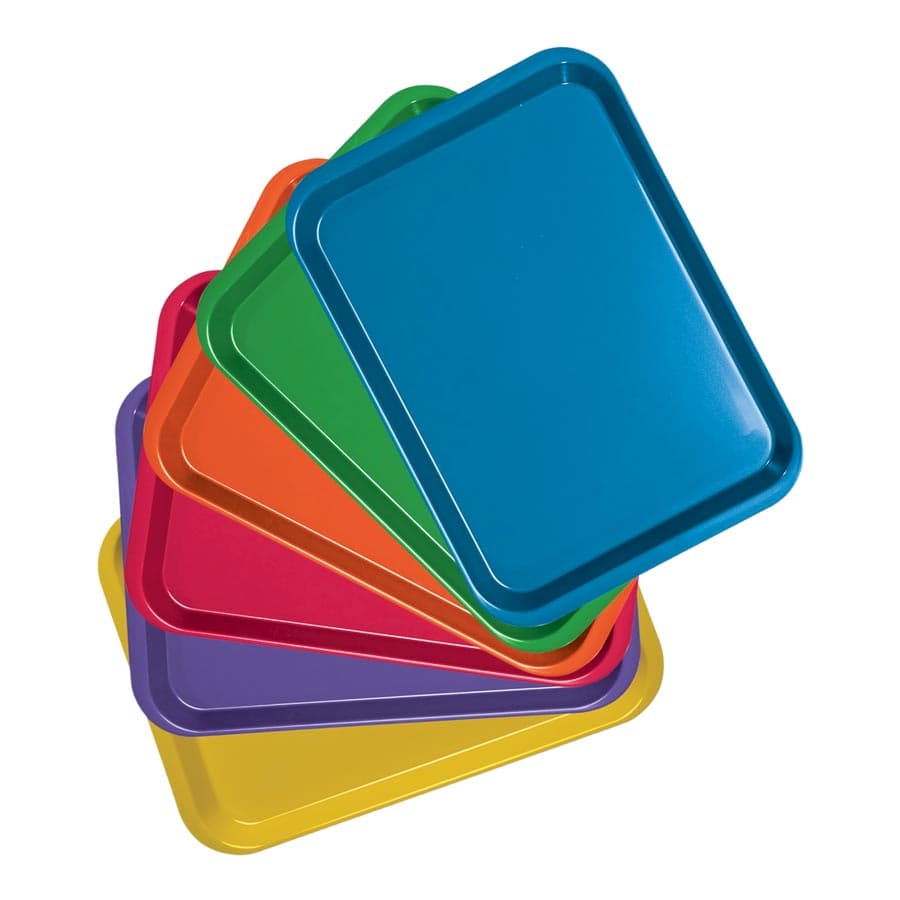Zirc B-Lok Flat Set-Up Tray, Size B, Neon Purple, 13-3/8" x 9-5/8" x 7/8", 20Z401R thumbnail 6