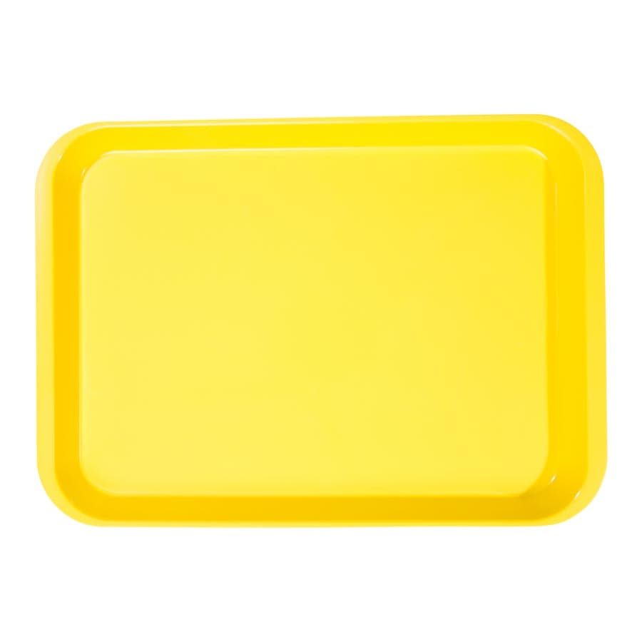 Zirc B-Lok Flat Set-Up Tray, Size B, Neon Yellow, 13-3/8" x 9-5/8" x 7/8", 20Z401O thumbnail 7