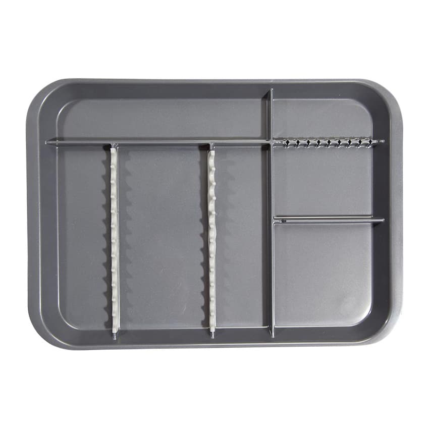 Zirc B-Lok Divided Setup Tray, Gray, Size B, 13-3/8" x 9-5/8" x 7/8", 20Z451I thumbnail 5