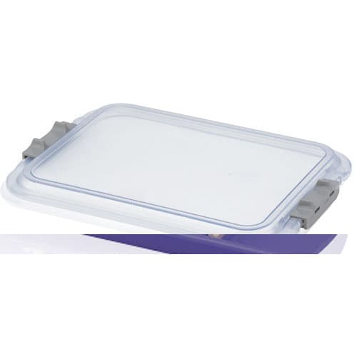 Zirc B-Lok Non-Locking Tray Cover, Size B, Clear, 14" x 10-1/8" x 5/16", 20Z441 thumbnail 6